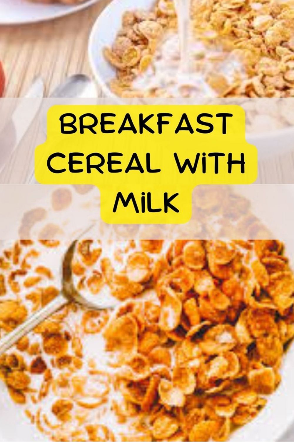 How to Make Breakfast Cereal with Milk