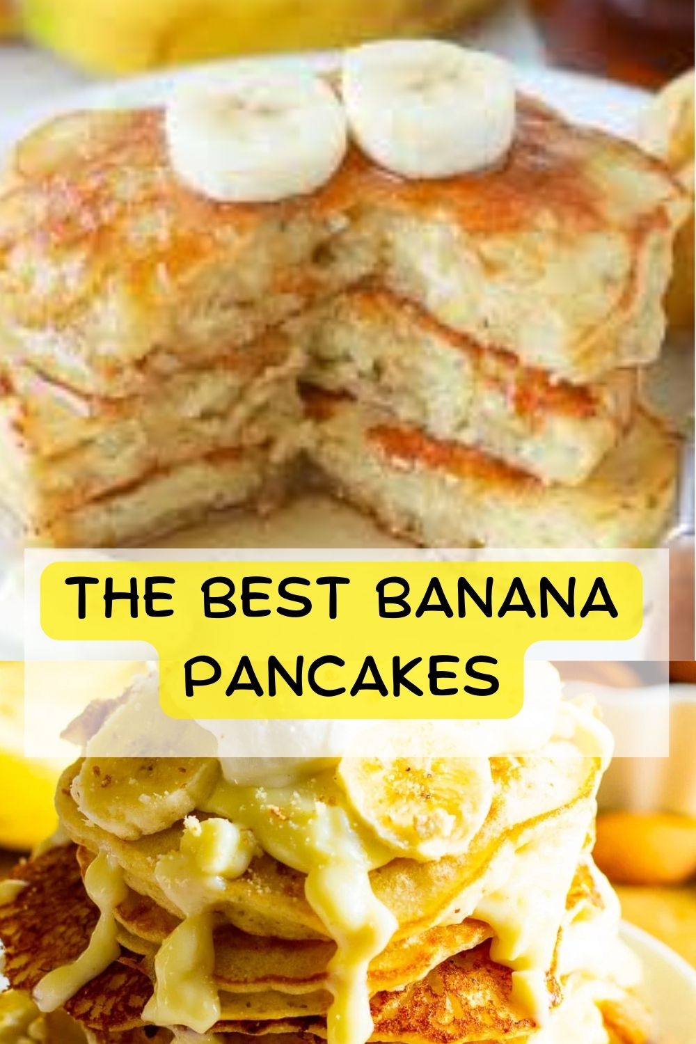 The Best Banana Pancakes