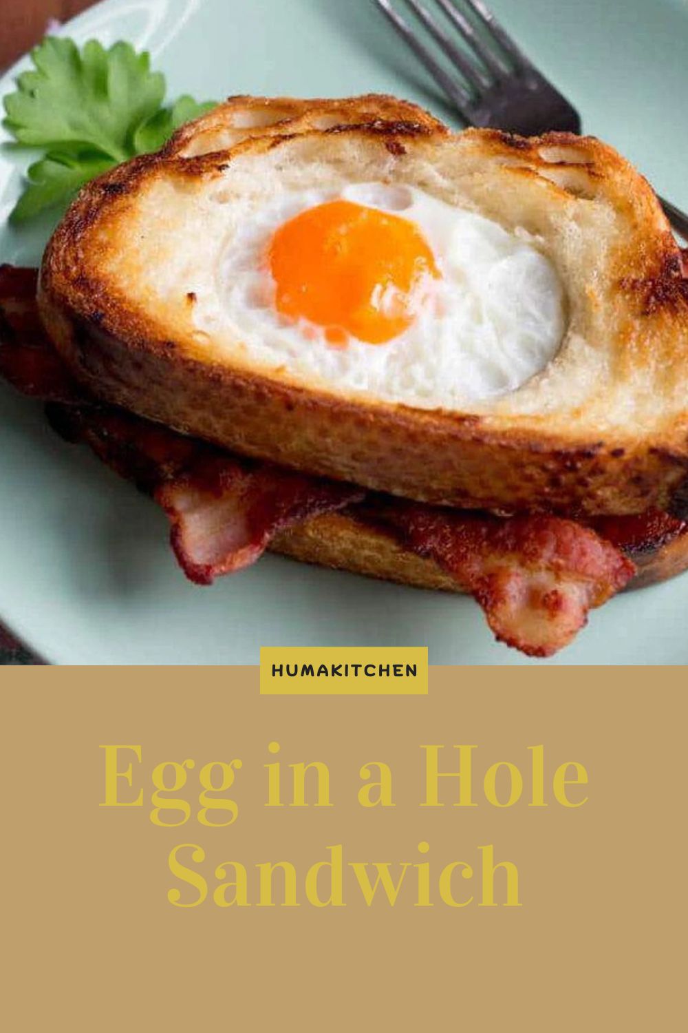 Egg in a Hole Sandwich