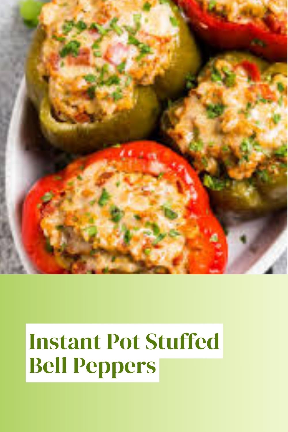 Instant Pot Stuffed Bell Peppers