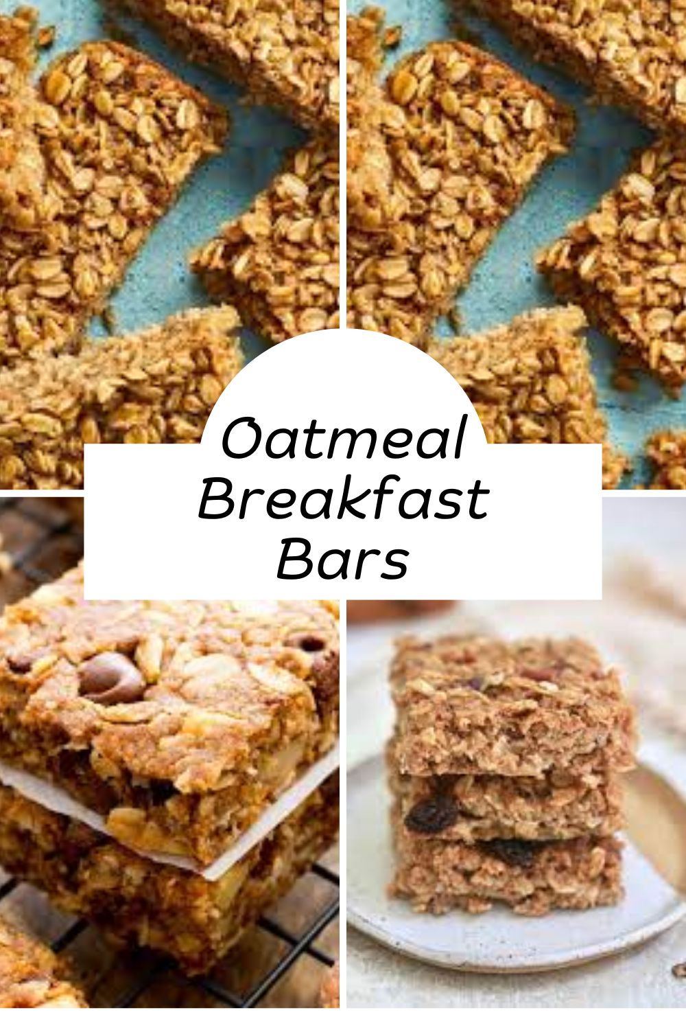 Oatmeal Breakfast Bars          